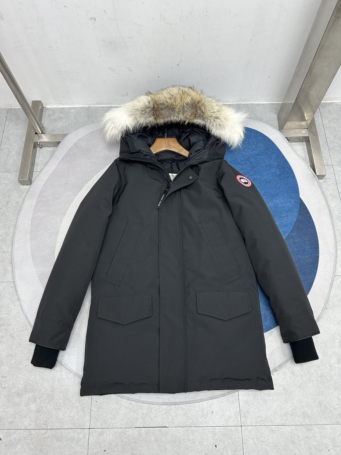 Down Jacket in Black