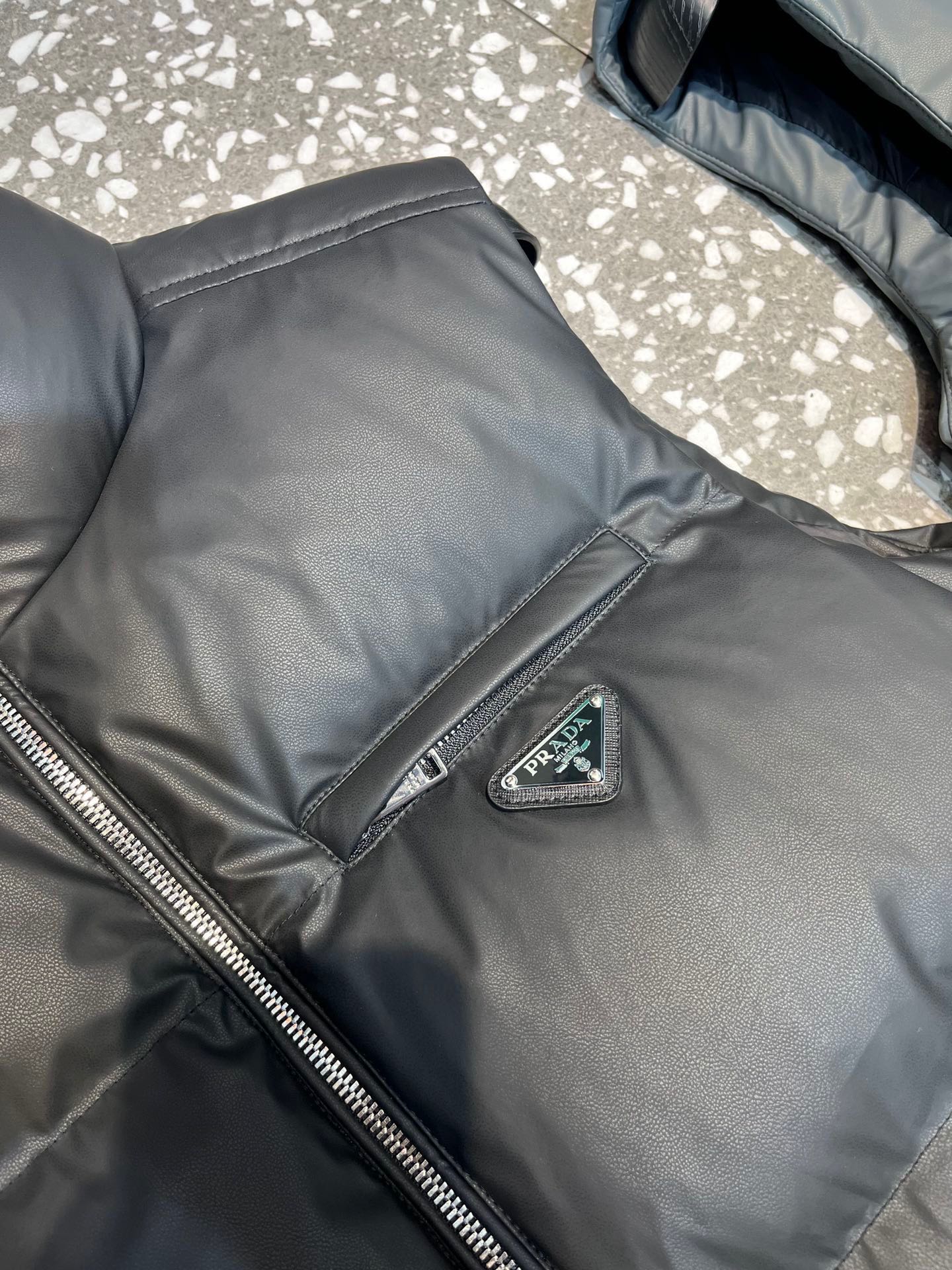 Prada Down Jacket in Black