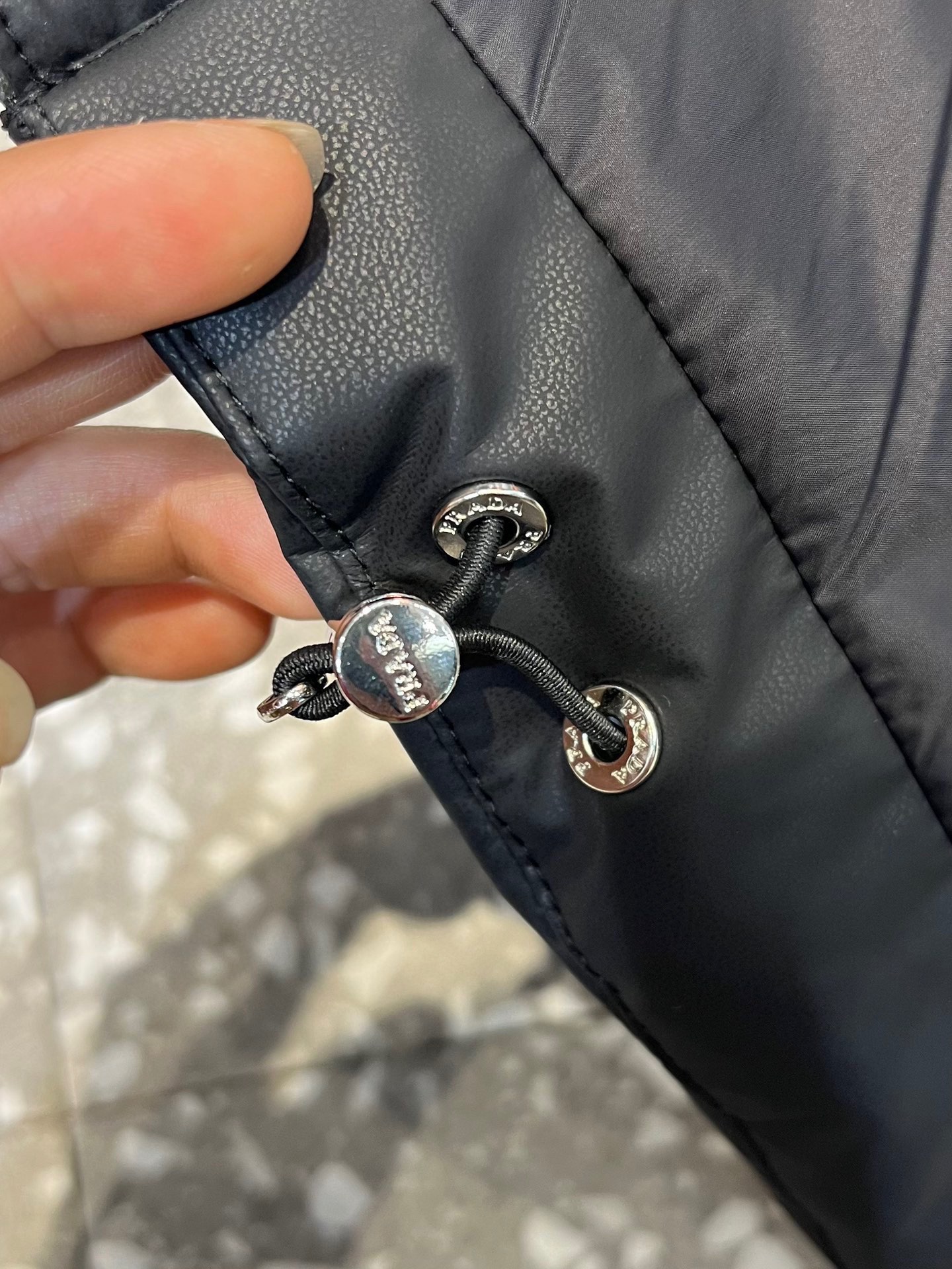 Prada Down Jacket in Black