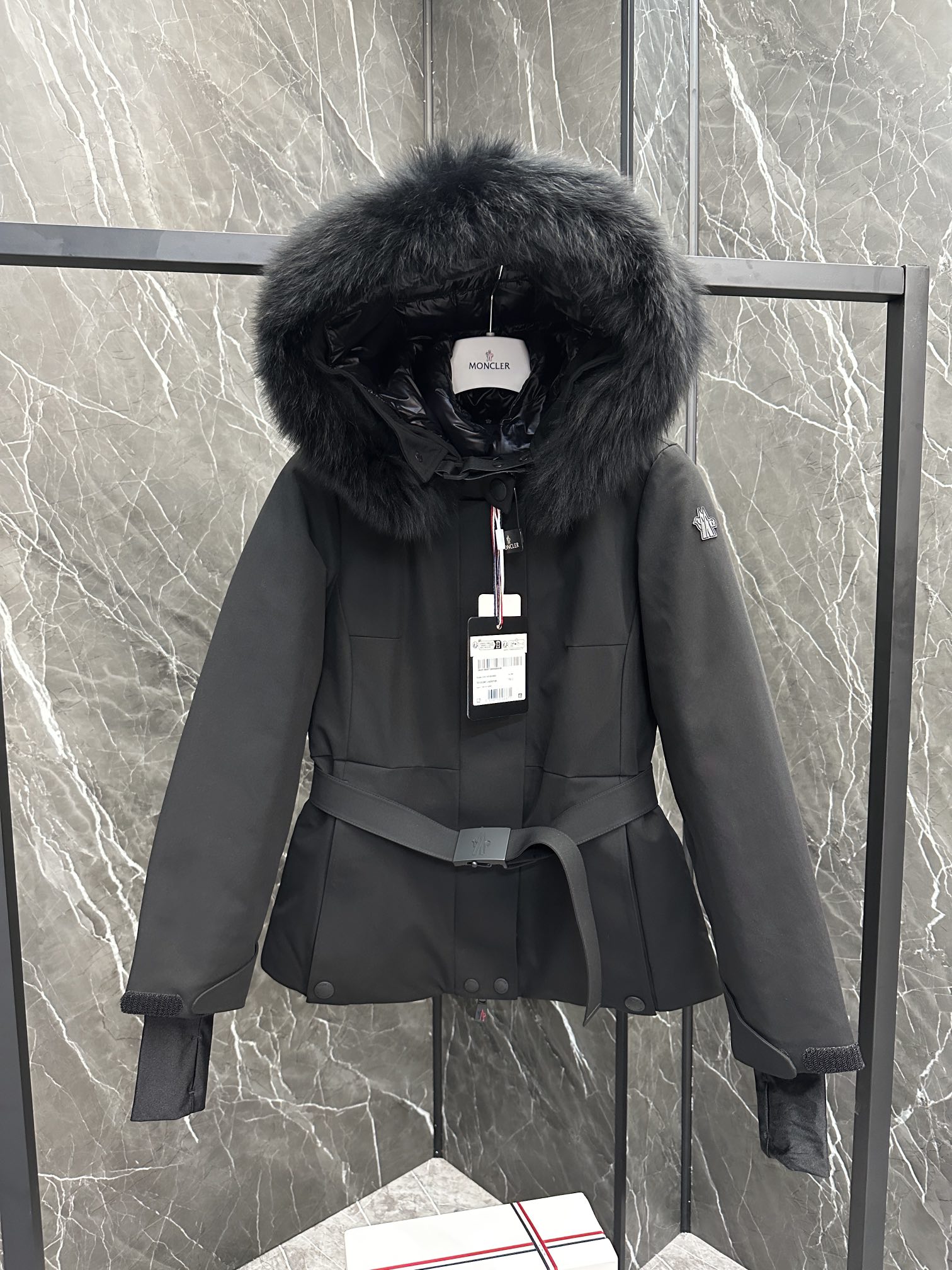 Down Jacket in Black