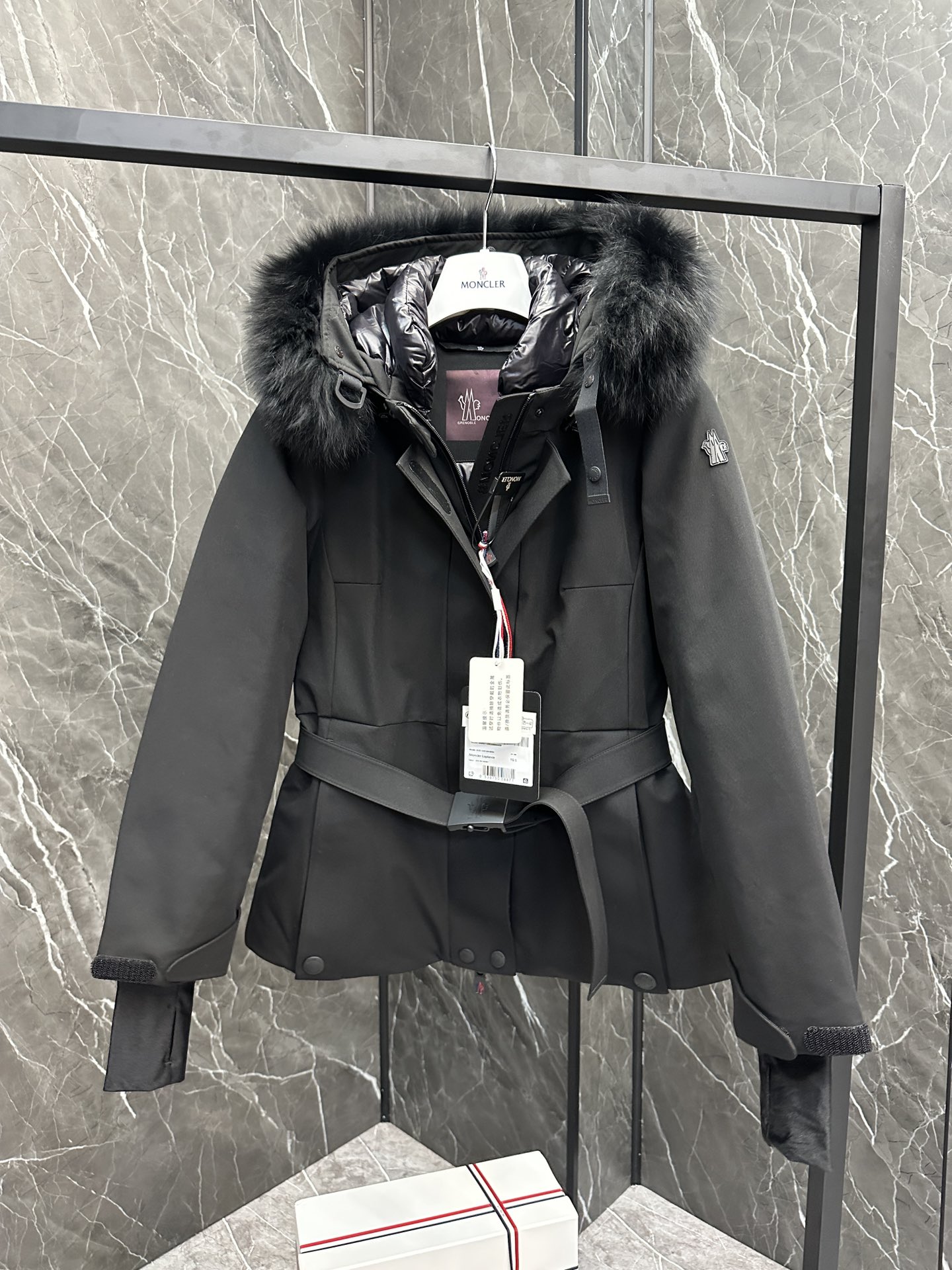 Down Jacket in Black