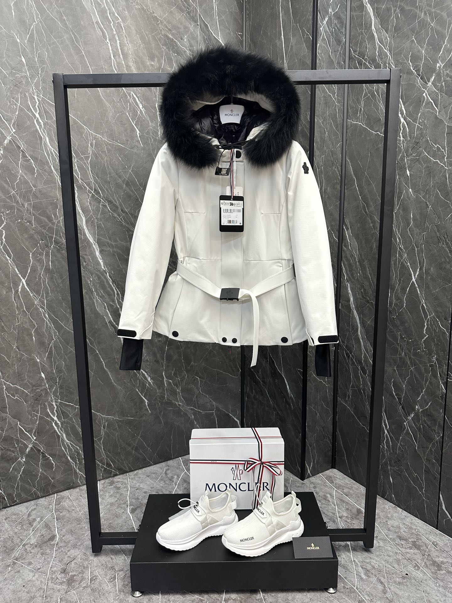 Down Jacket in Black