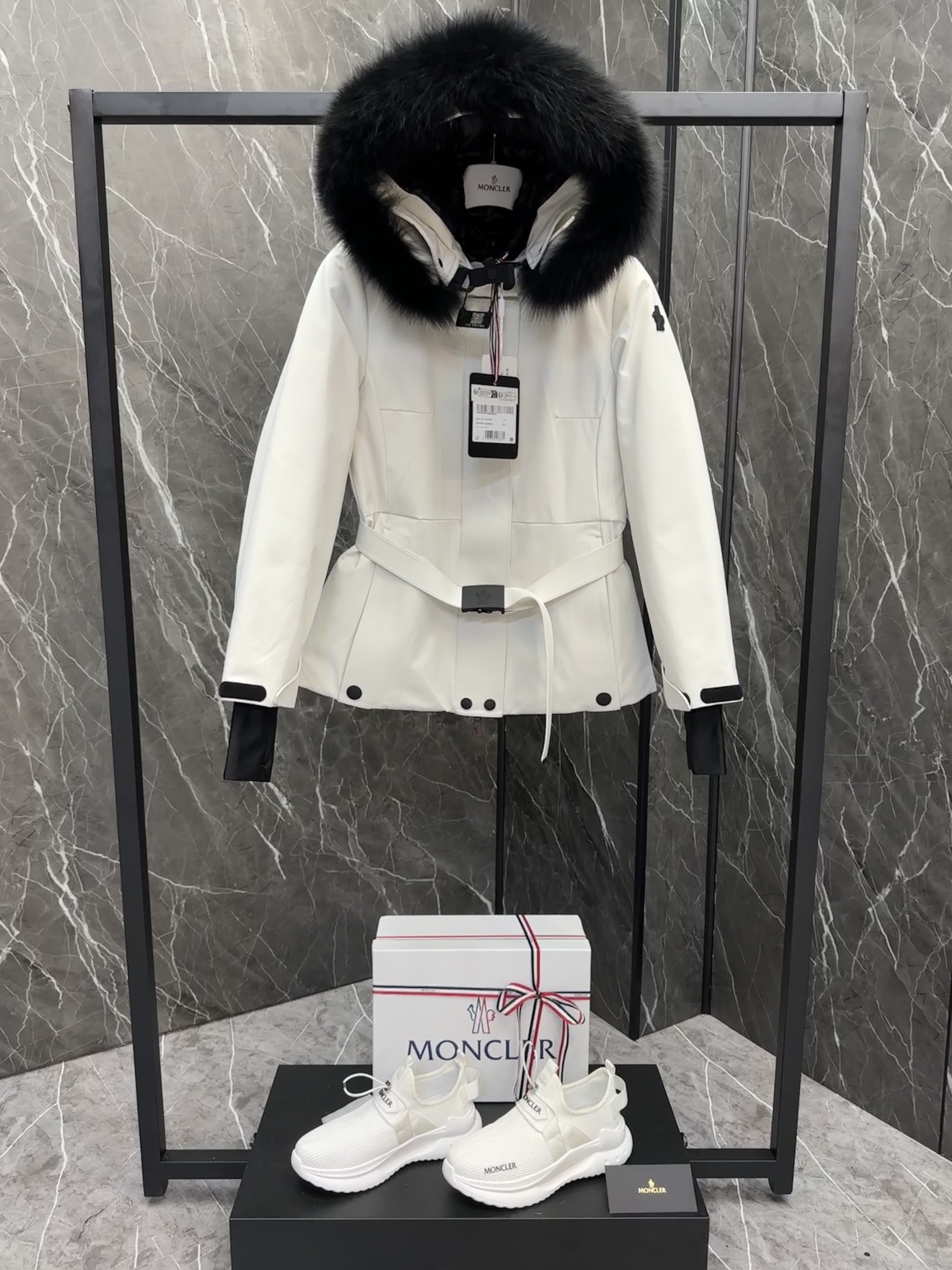 Down Jacket in Black