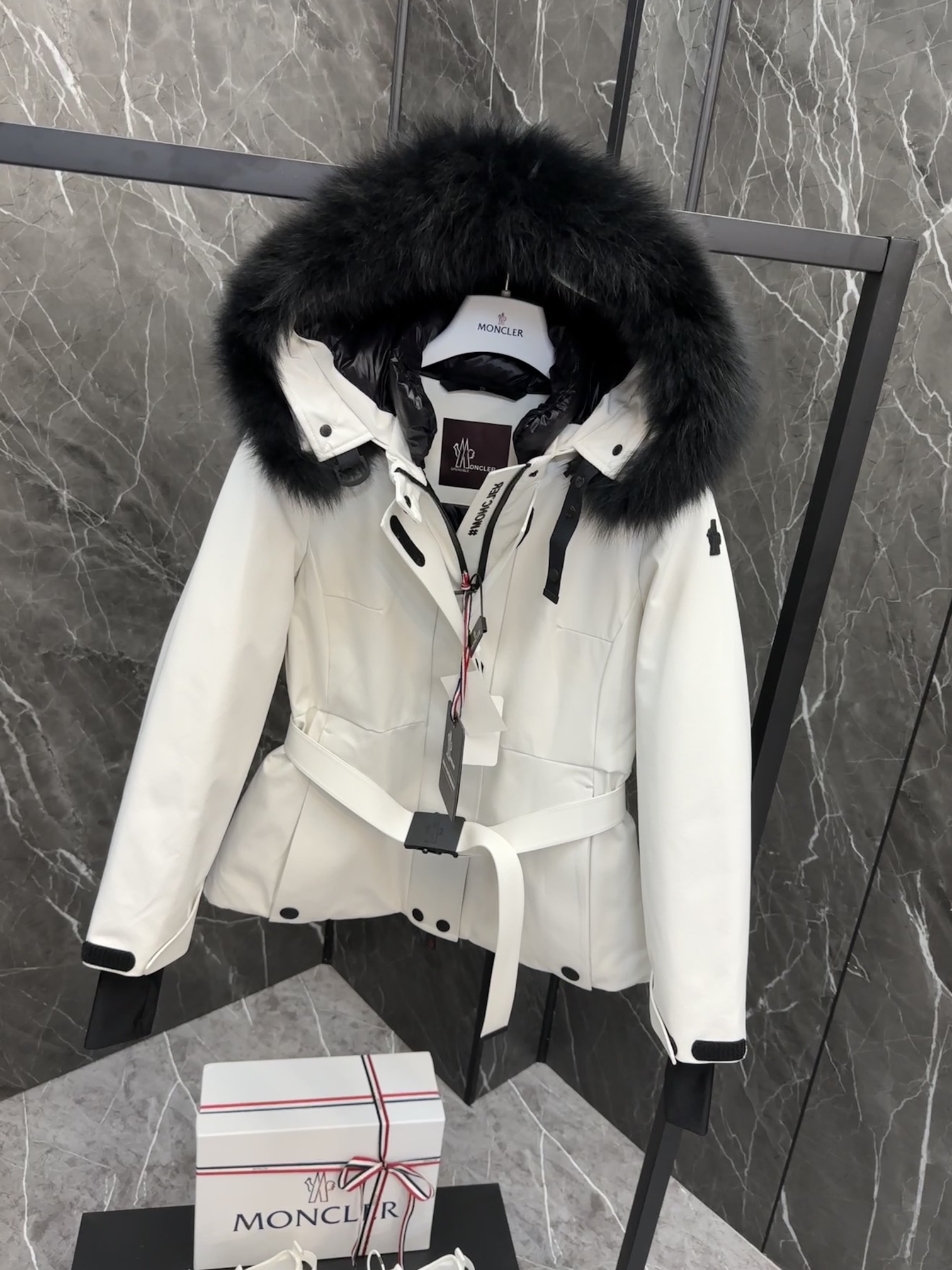 Down Jacket in Black