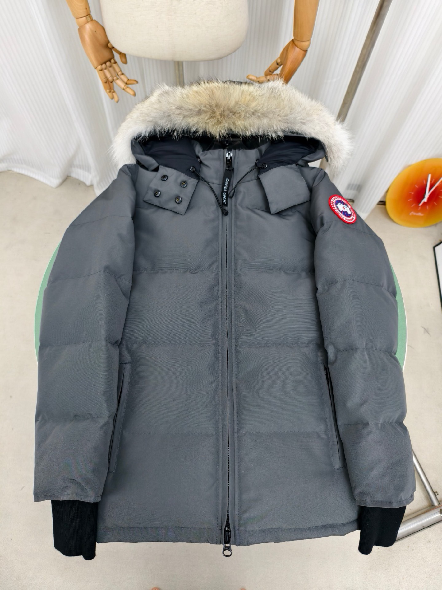 Canada Goose Down Jacket in Black