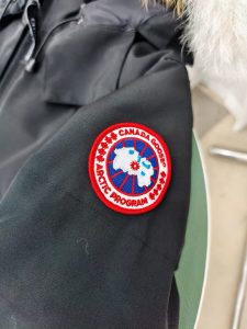 Canada Goose Down Jacket in Black