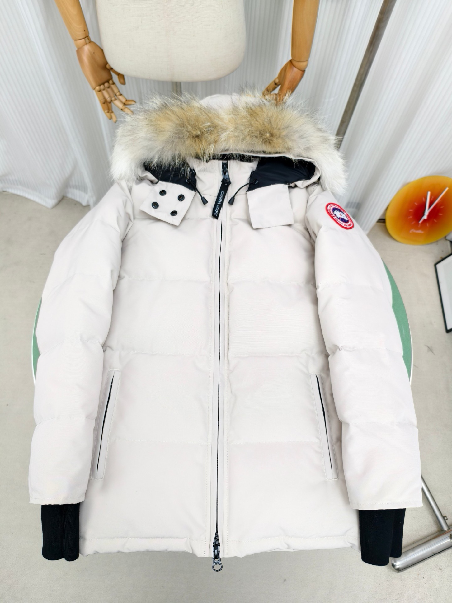 Canada Goose Down Jacket in Black