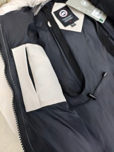 Canada Goose Down Jacket in Black