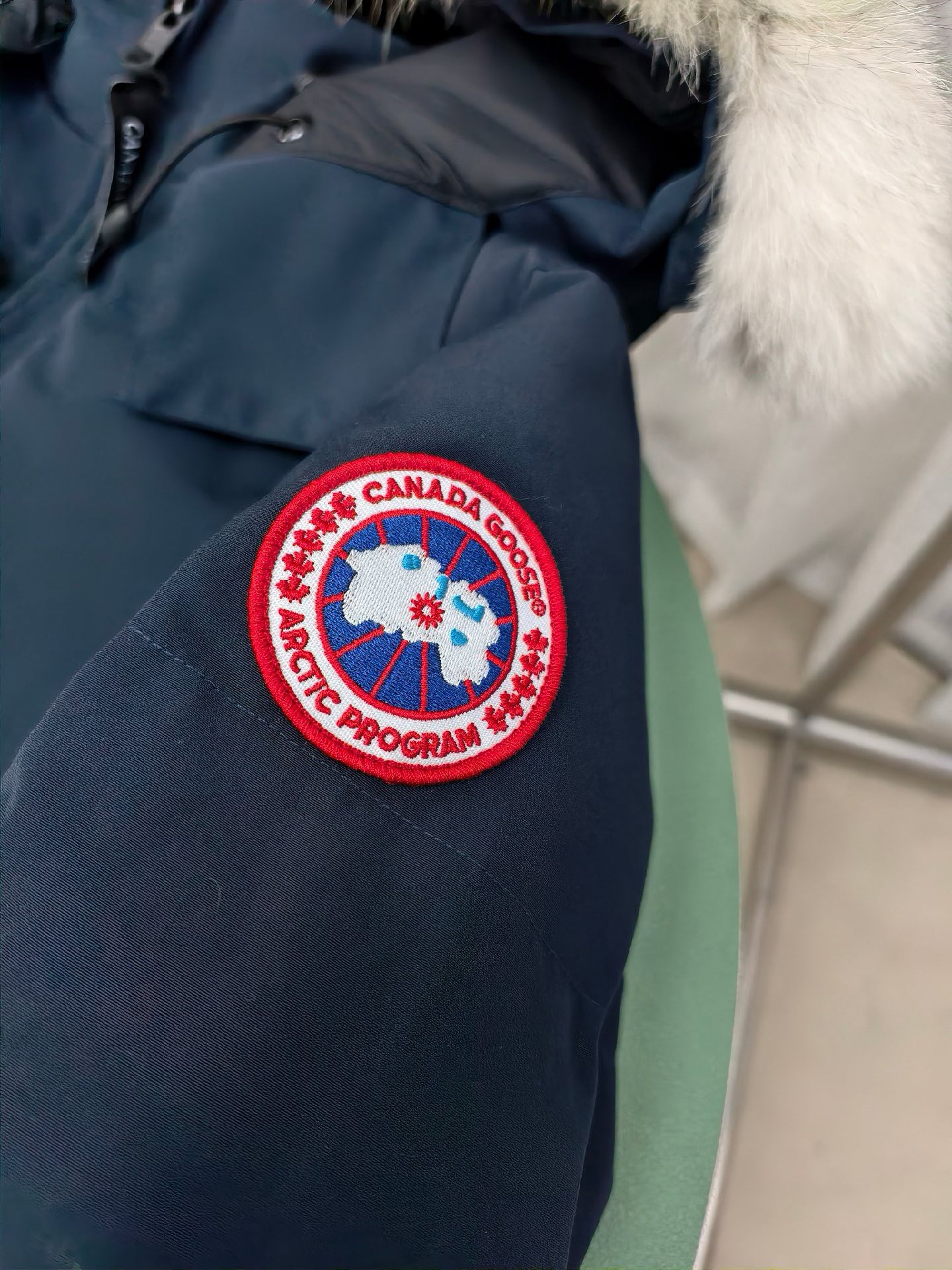 Canada Goose Down Jacket in Black
