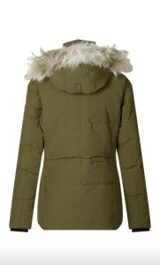 Canada Goose Down Jacket in Black