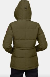 Canada Goose Down Jacket in Black
