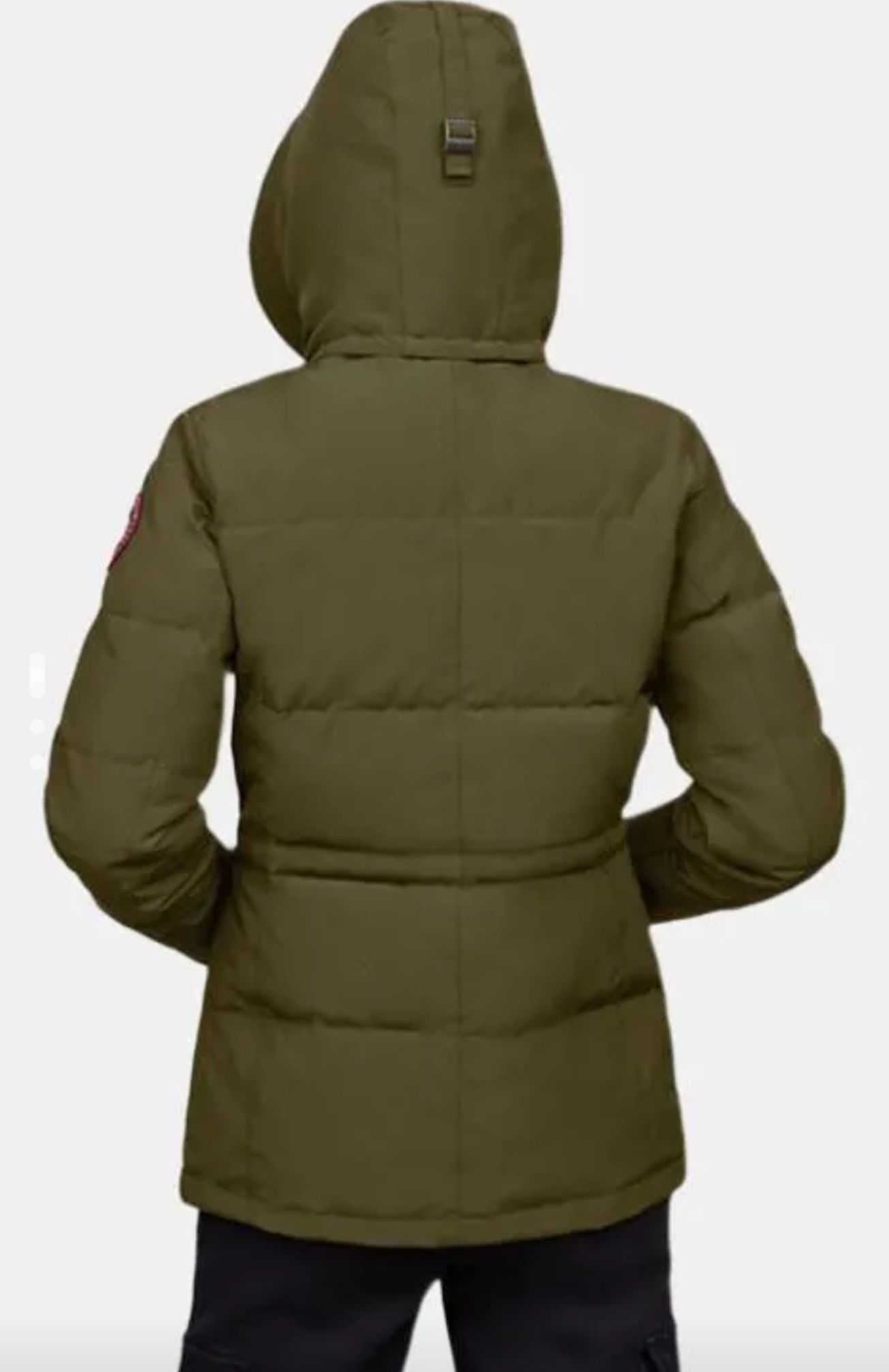 Canada Goose Down Jacket in Black