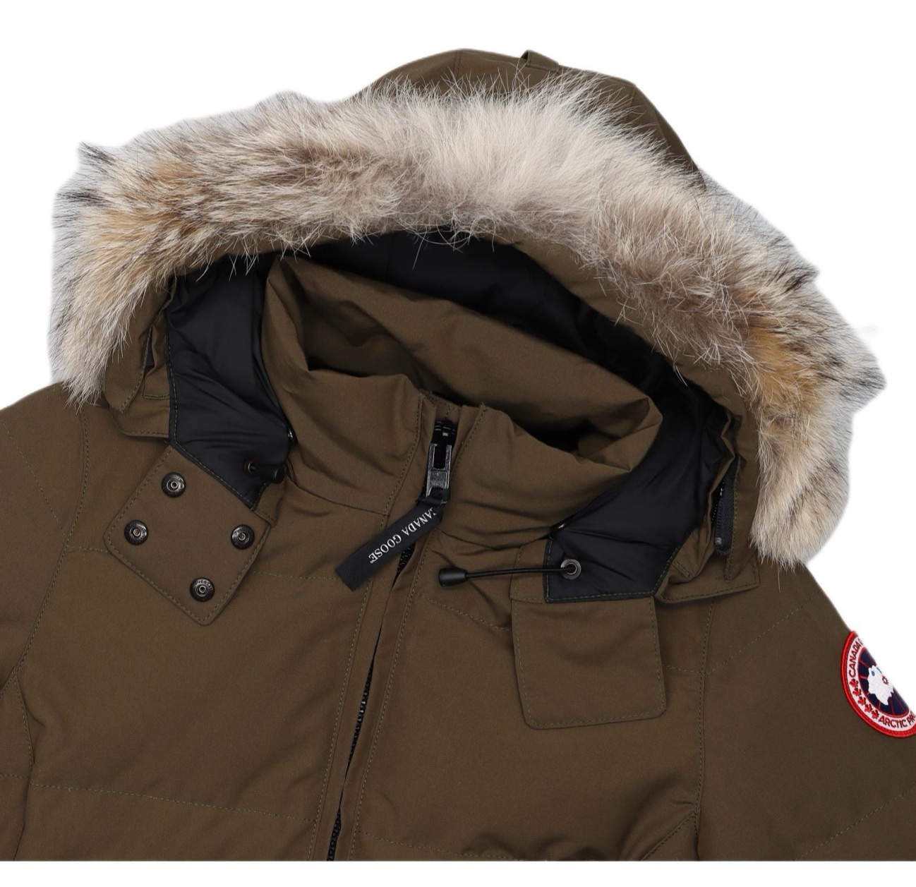 Canada Goose Down Jacket in Black