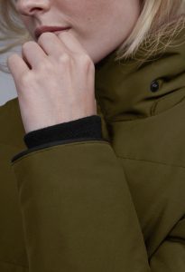 Canada Goose Down Jacket in Black