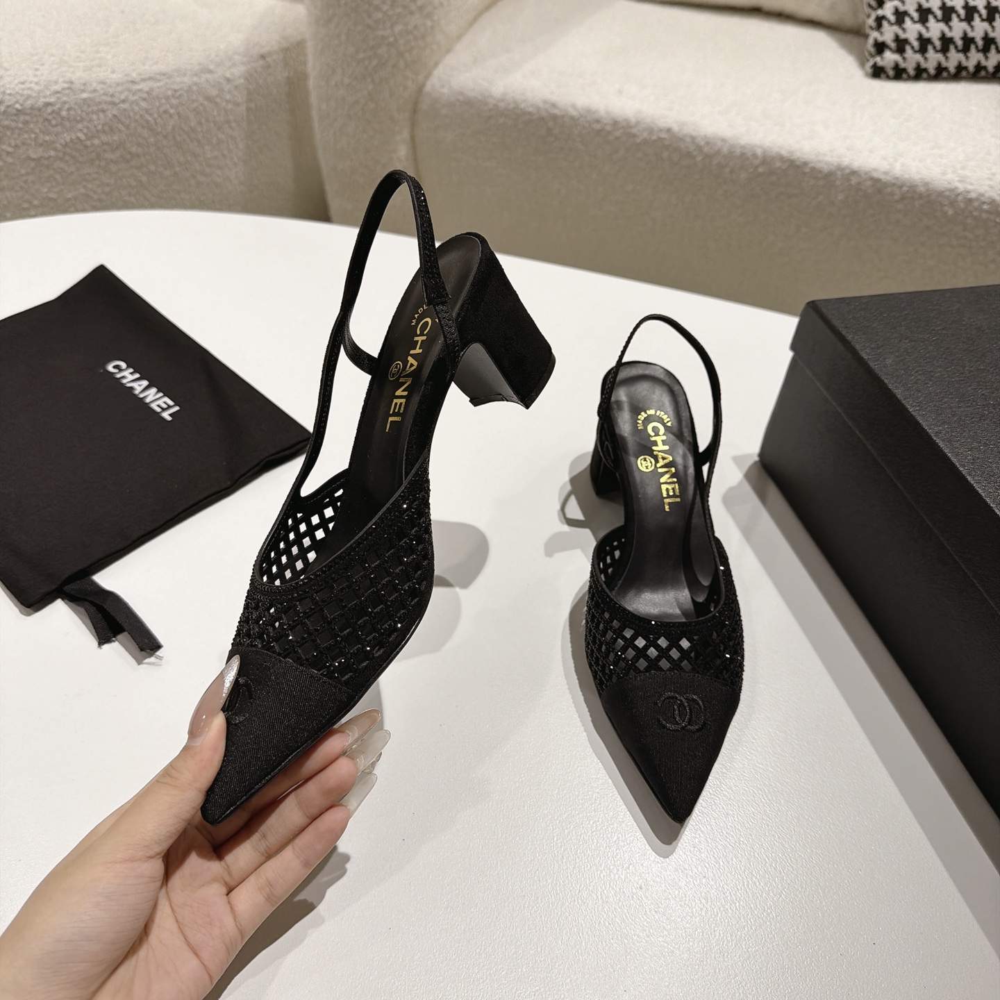 Sandals in Black