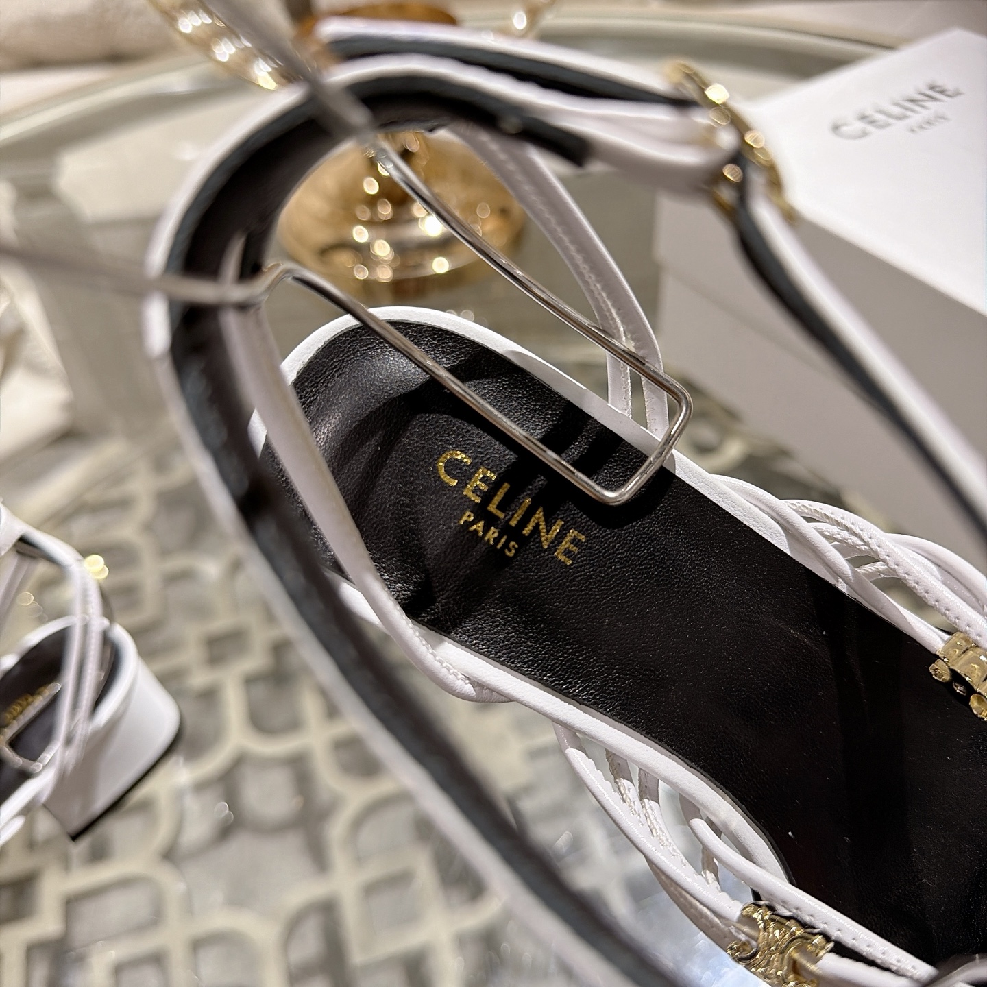 Celine Triomphe Sandals