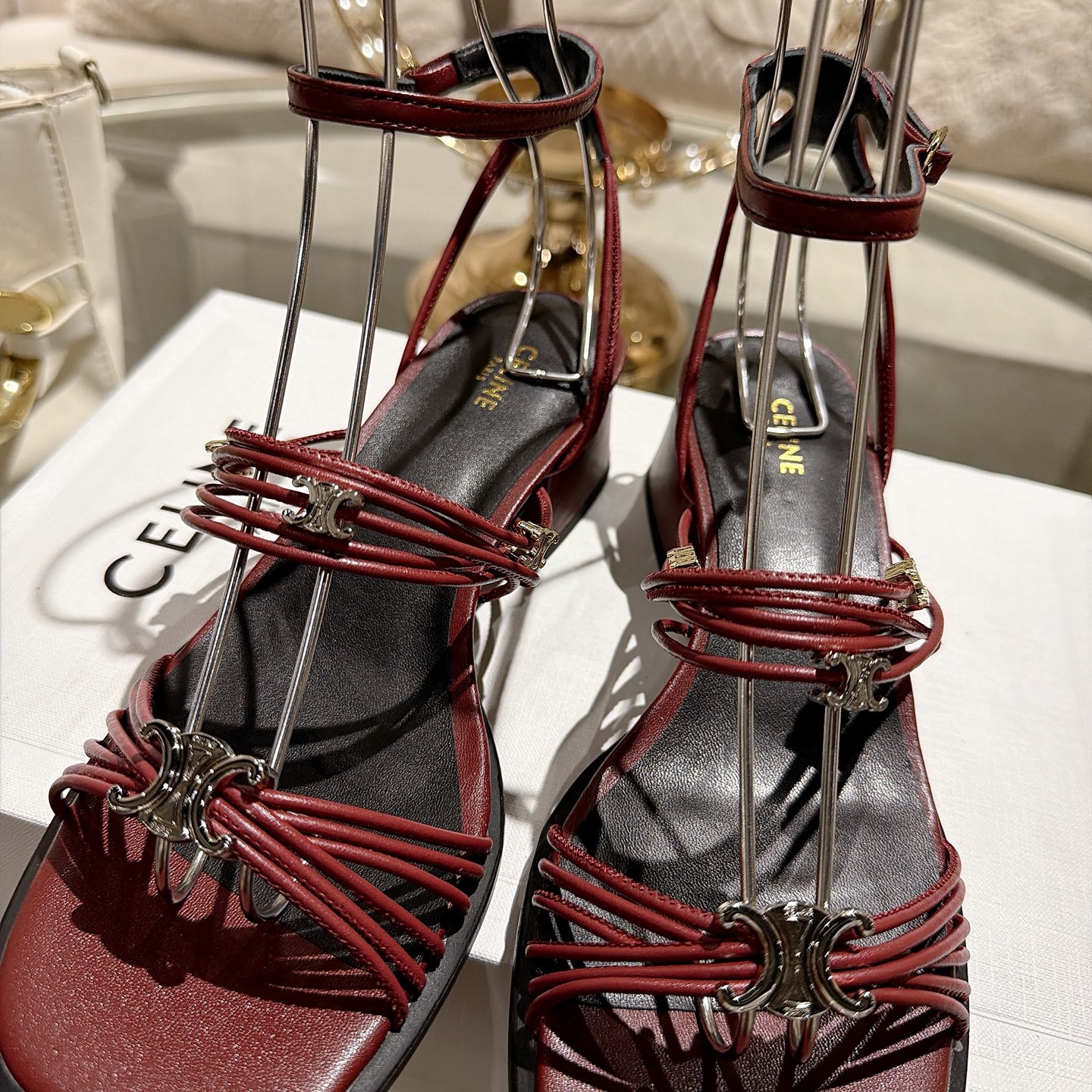 Celine Triomphe Sandals