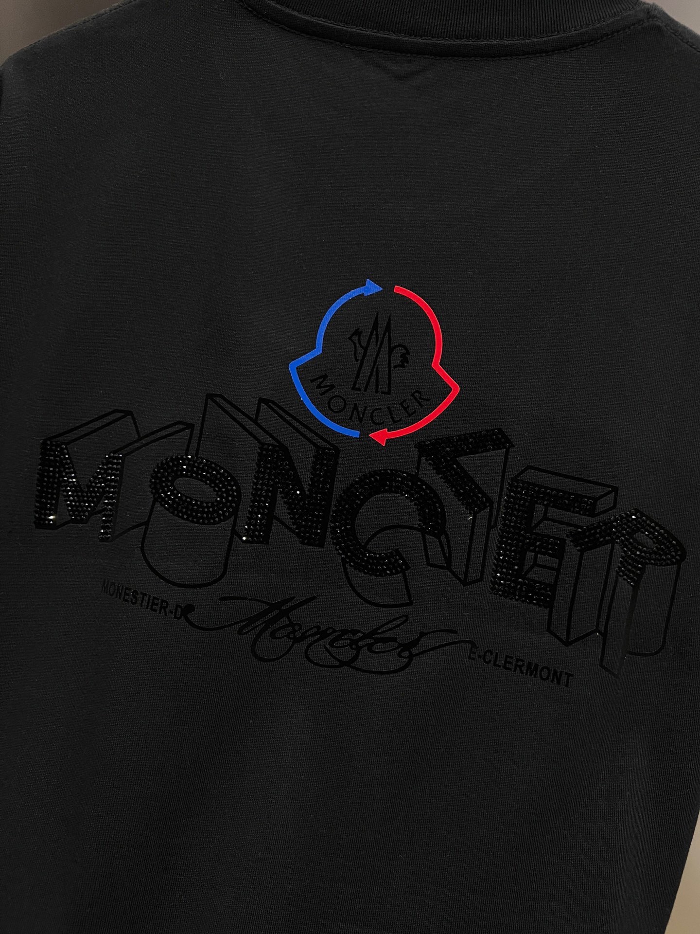 Moncler T-Shirt in Black