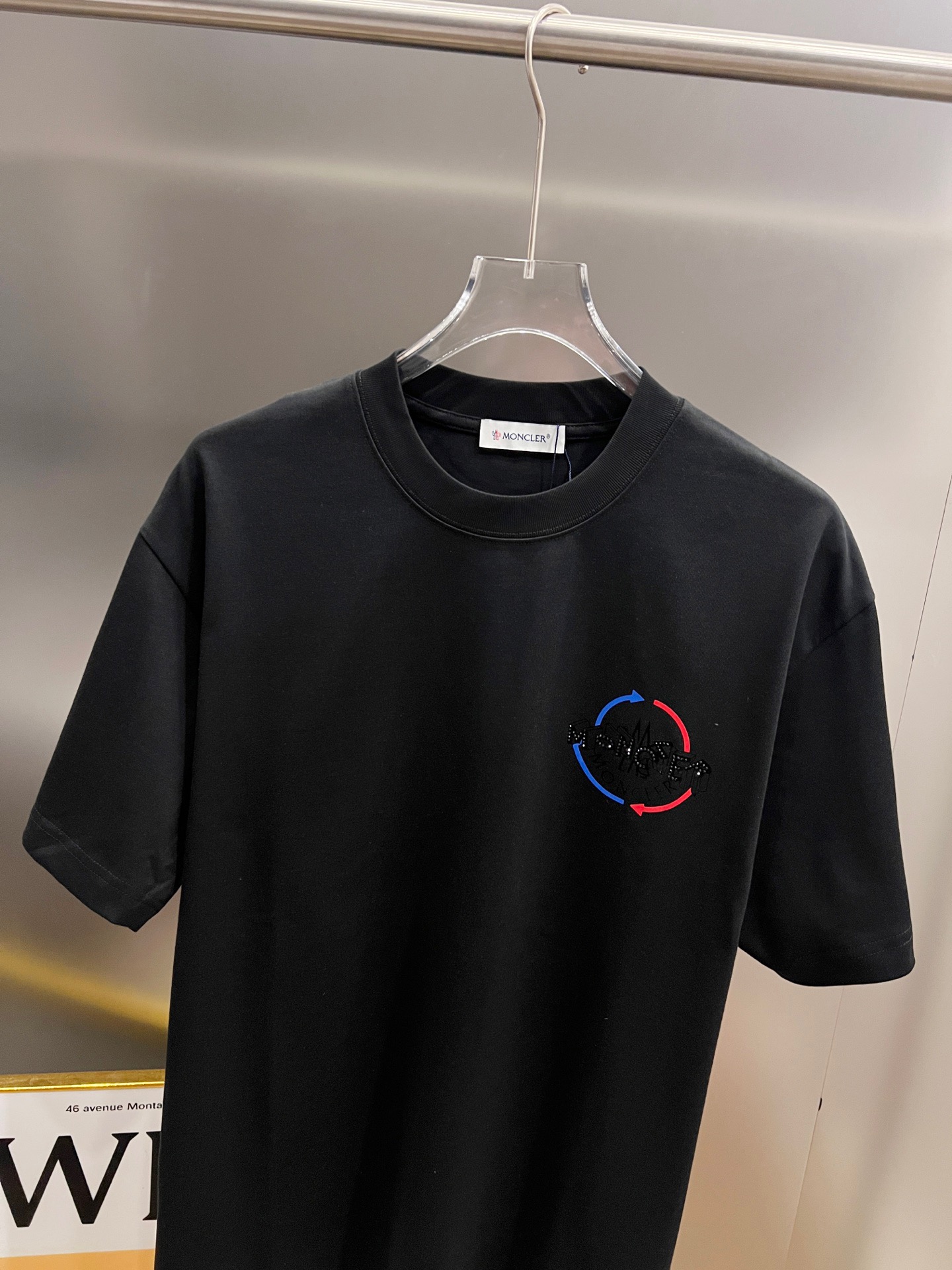 Moncler T-Shirt in Black