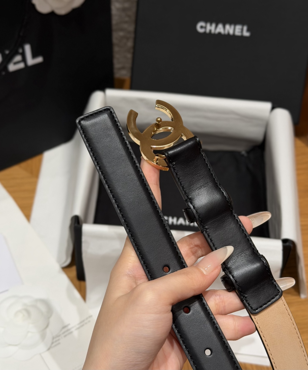 Belt in Beige