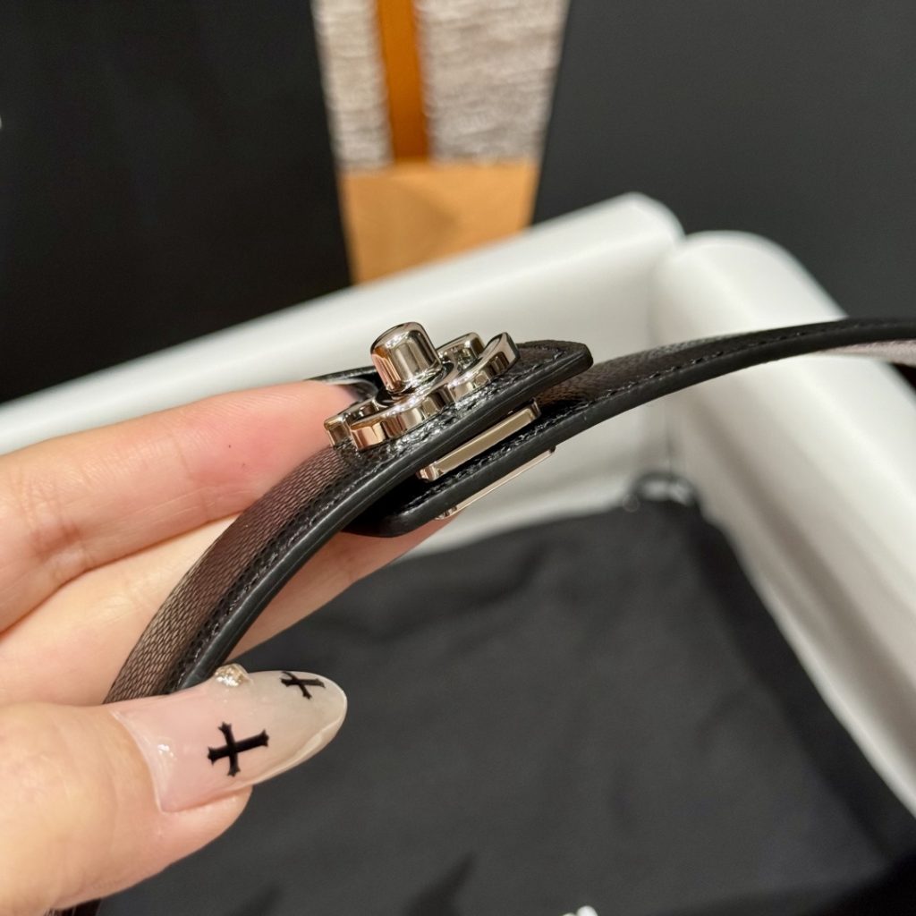 Hermes Belt in Black
