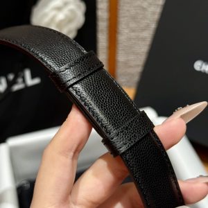 Hermes Belt in Black