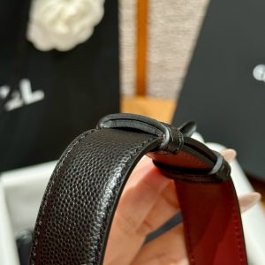 Hermes Belt in Black
