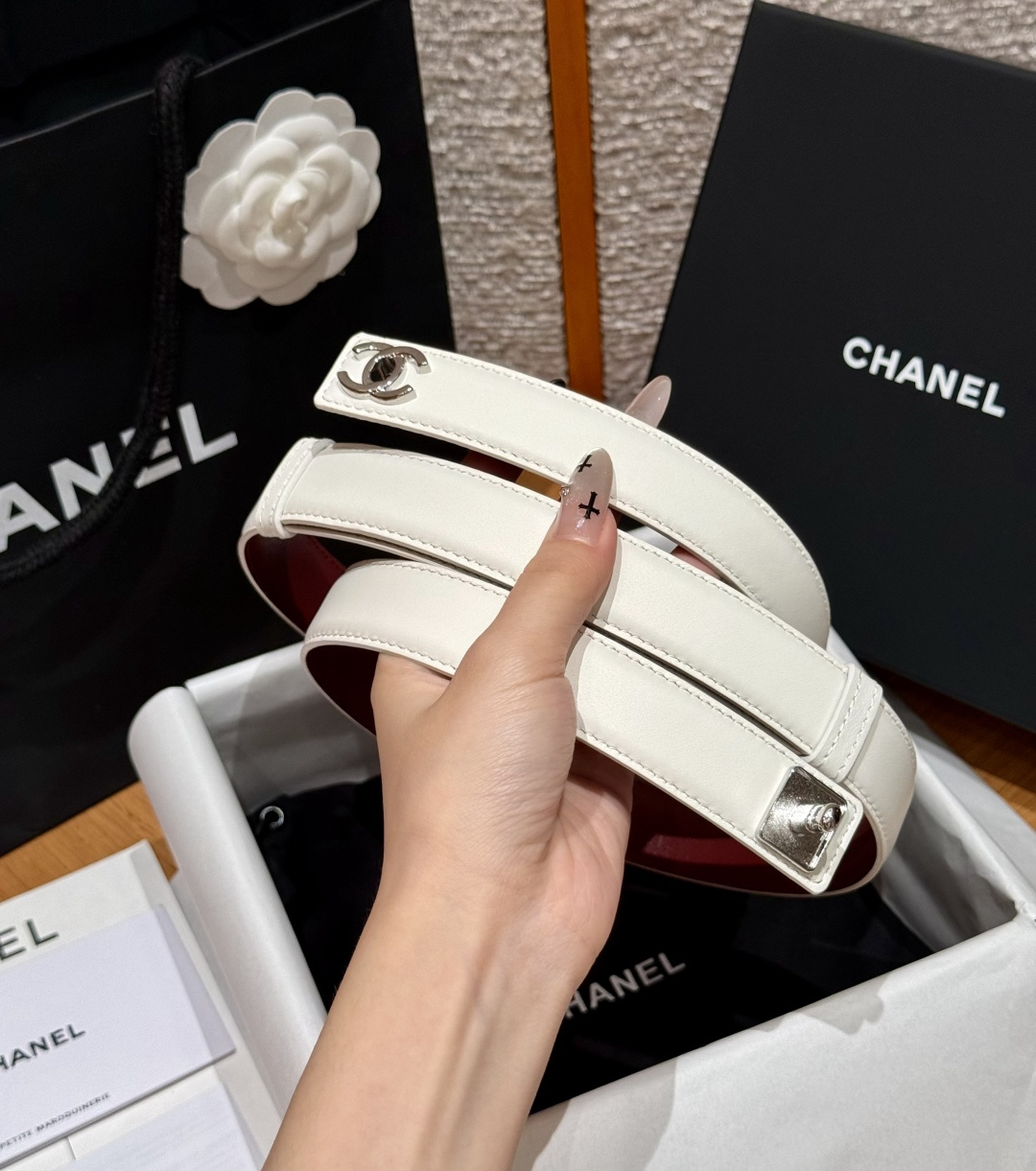 Hermes Belt in Black