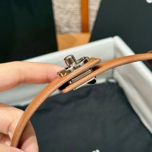 Hermes Belt in Black