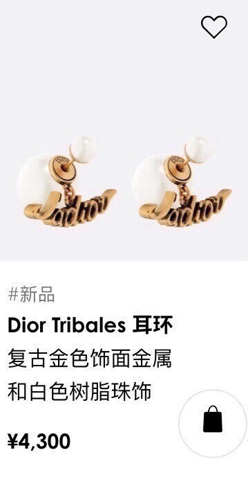 Dior Earrings