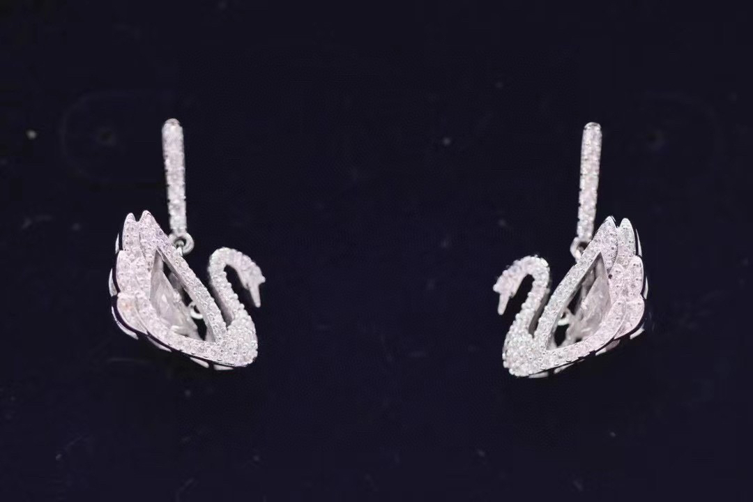 Earrings in White