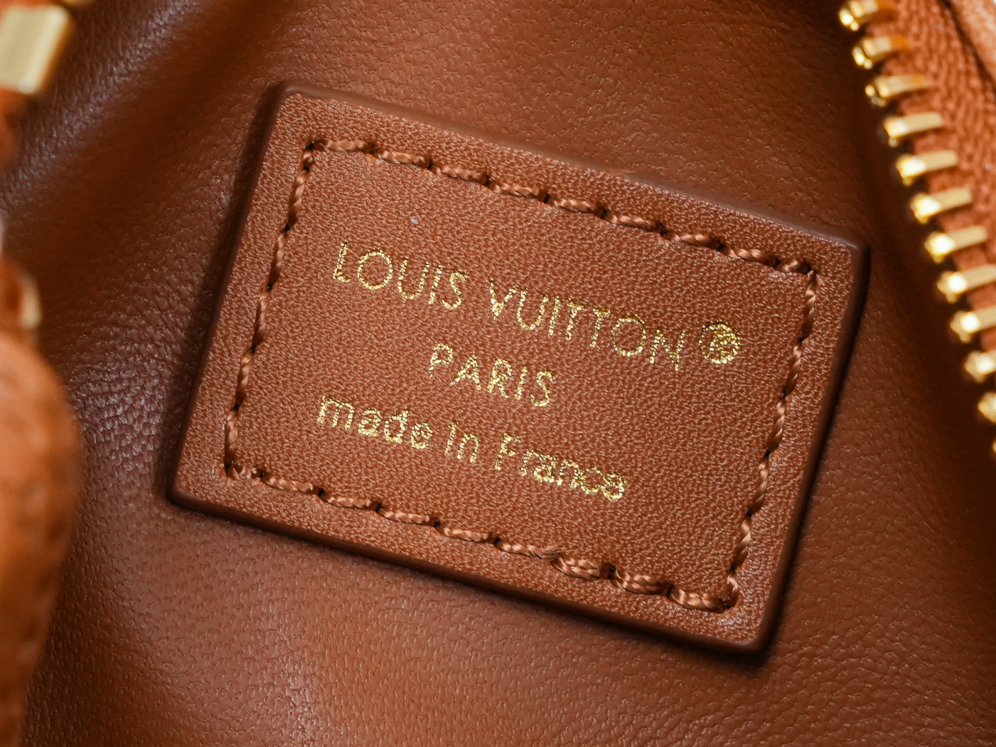 Louis Vuitton Nano Speedy Shoulder Bag M29472 in Brown