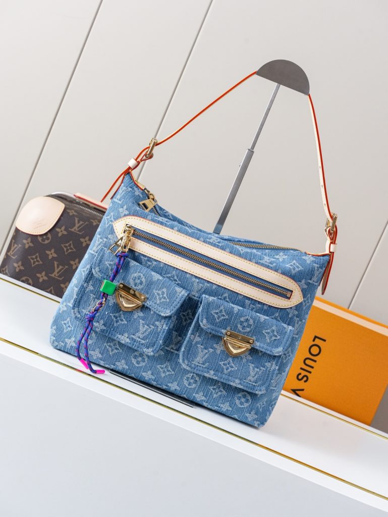 Louis Vuitton Handbag M27329 in Denim