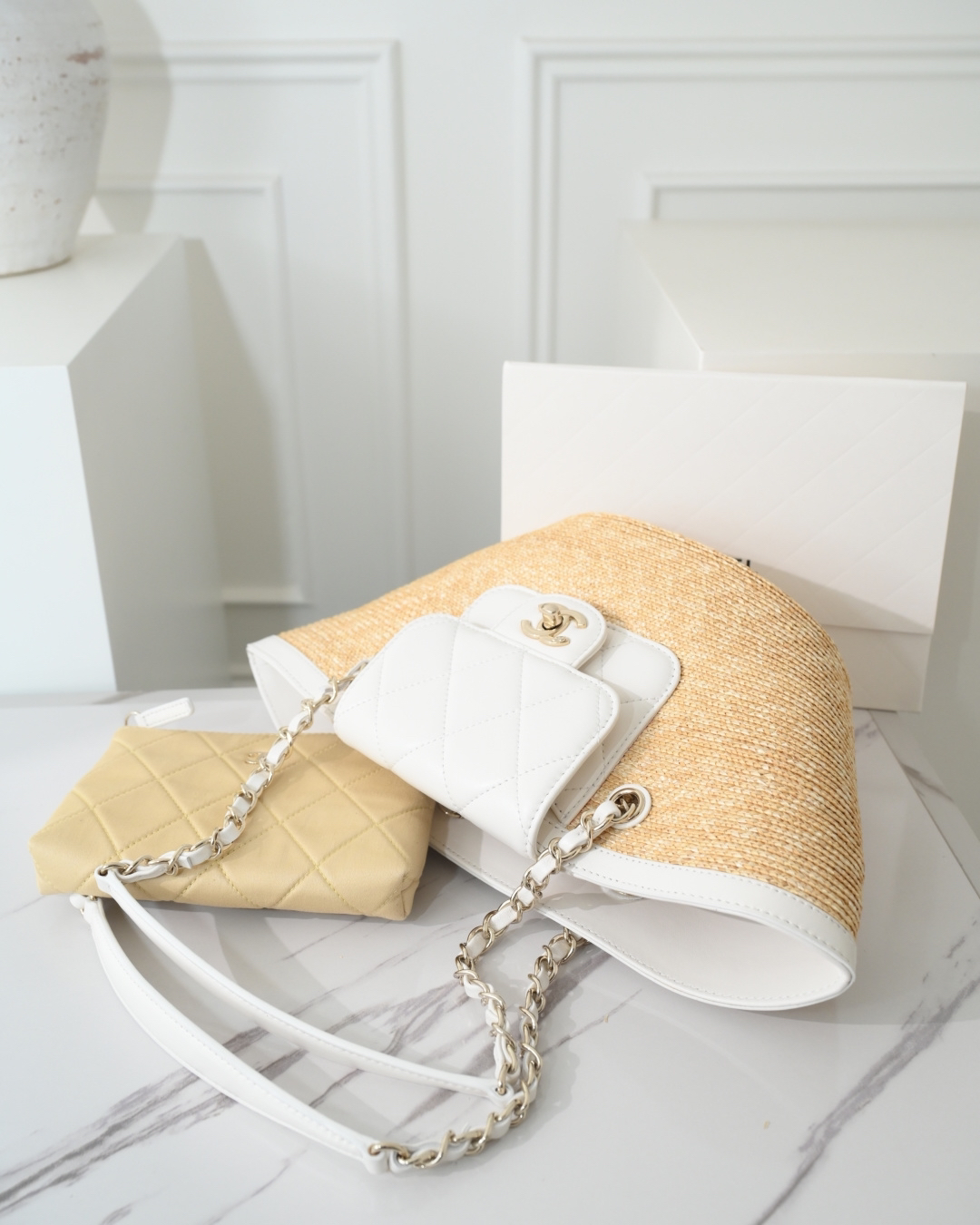 Chanel Handbag in White