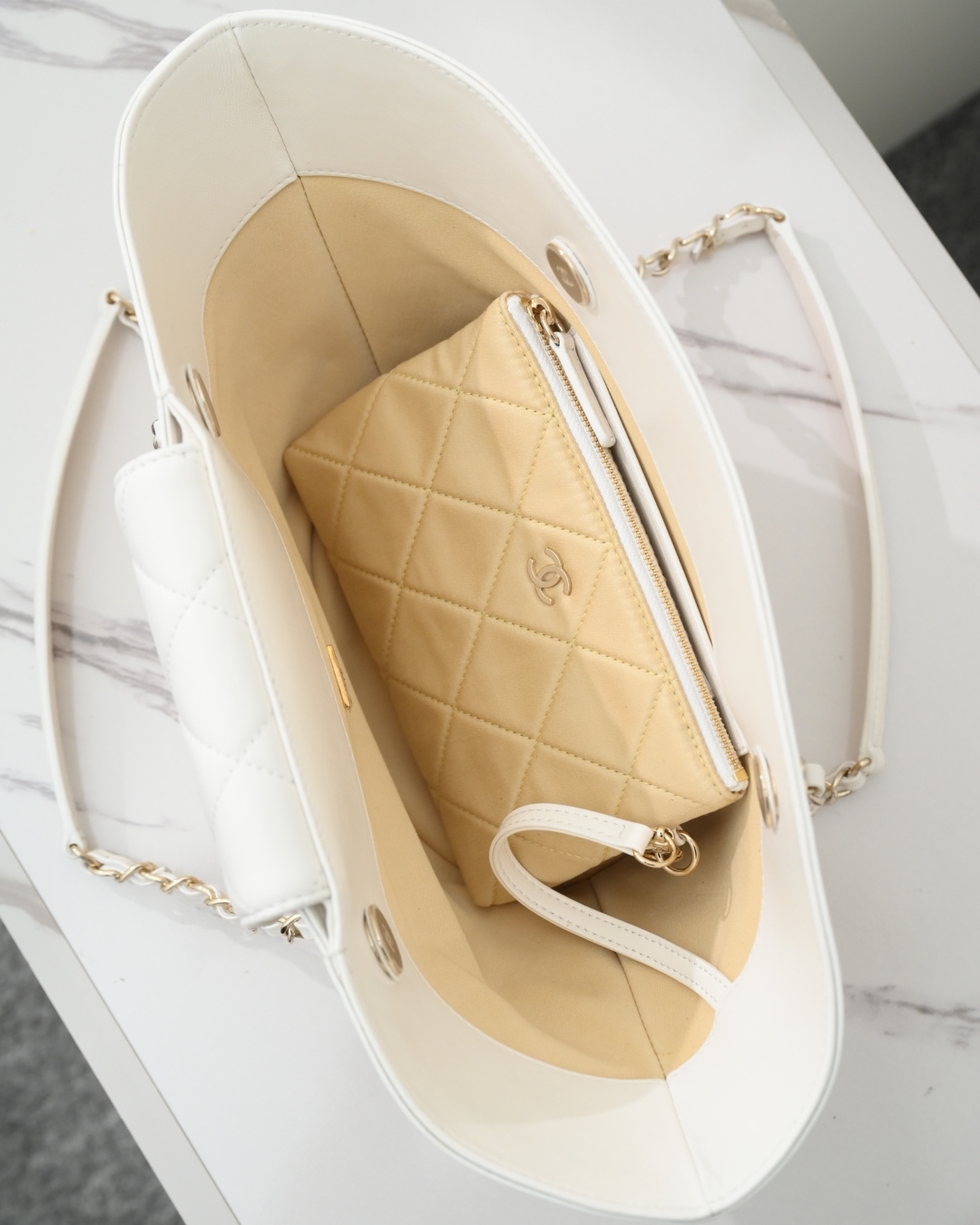 Chanel Handbag in White