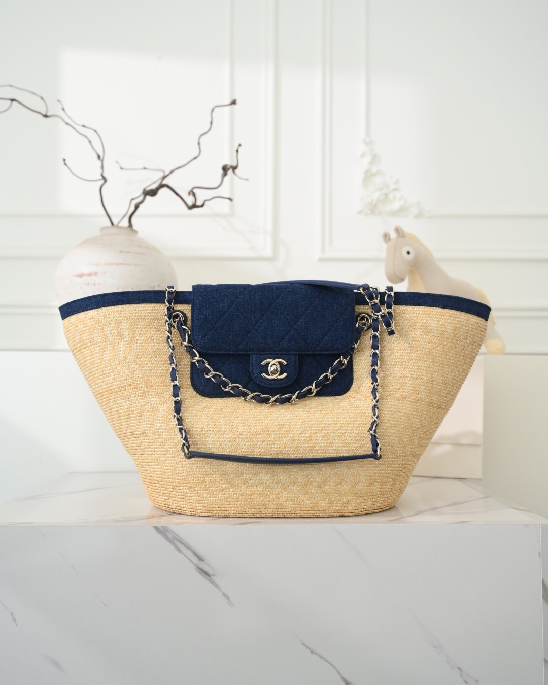 Tote Bag in Denim