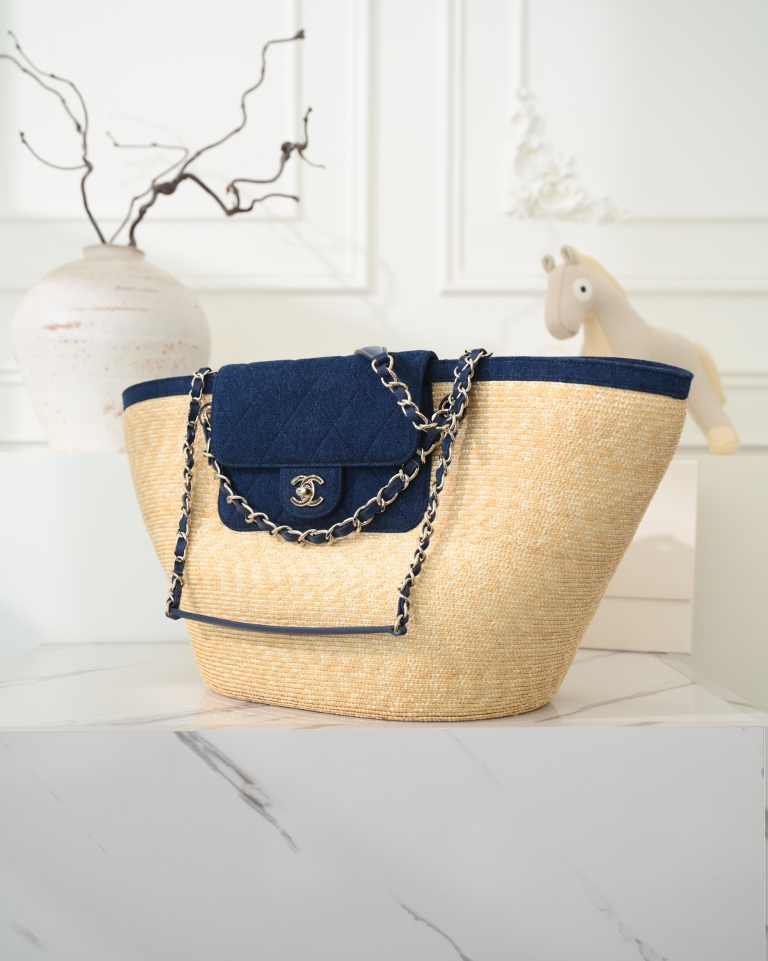 Tote Bag in Denim