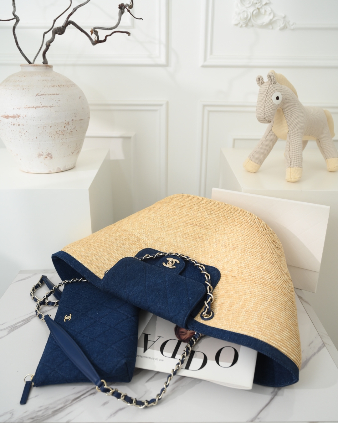 Tote Bag in Denim