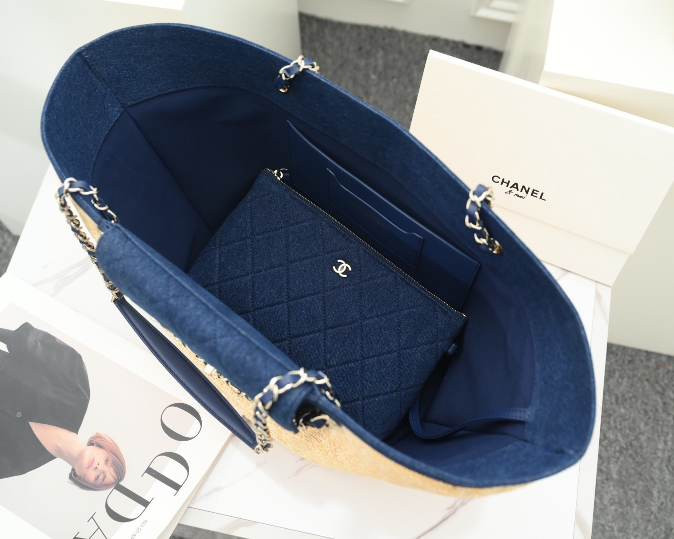 Tote Bag in Denim