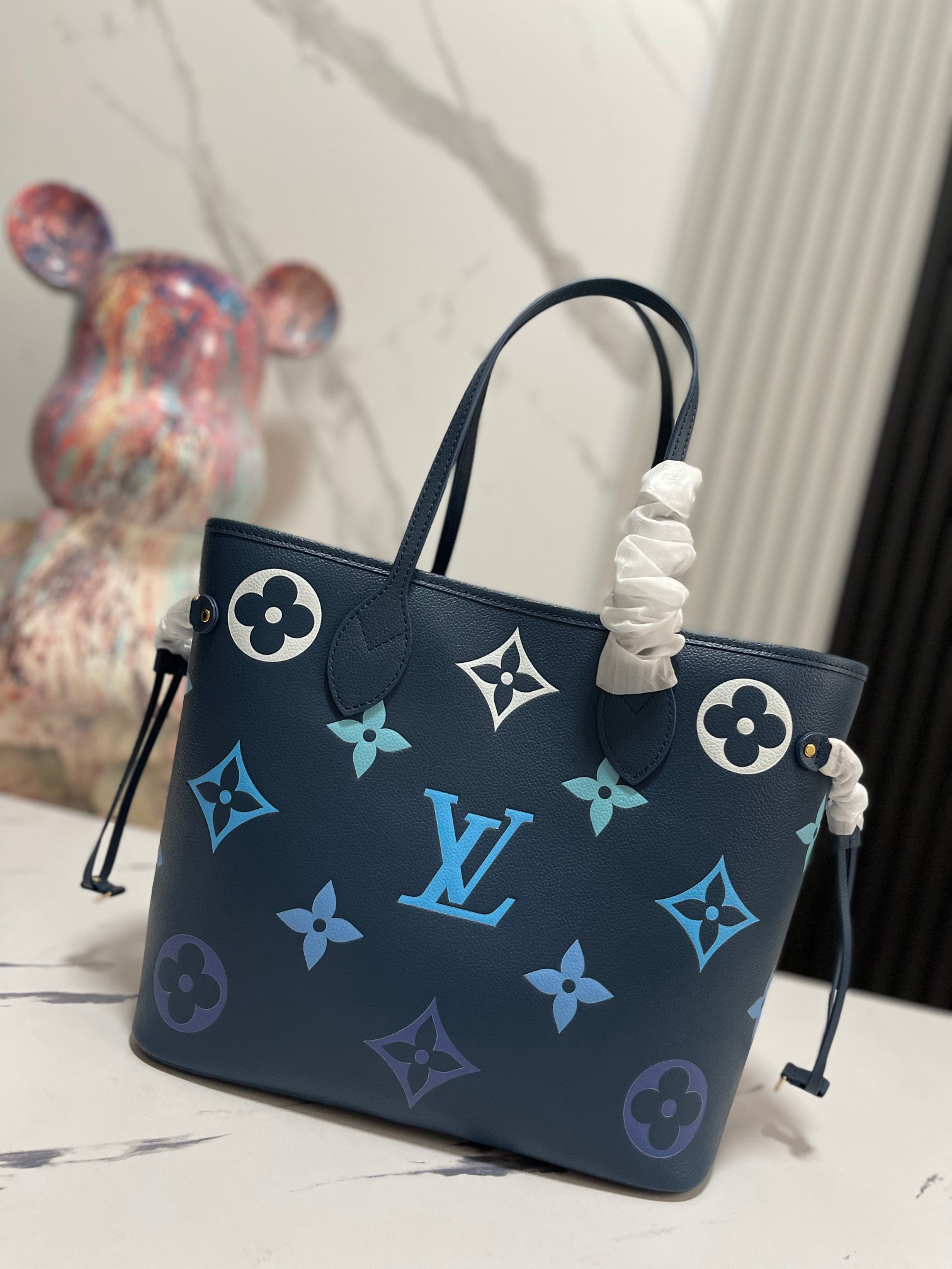 Louis Vuitton Tote Bag M46514 in Blue