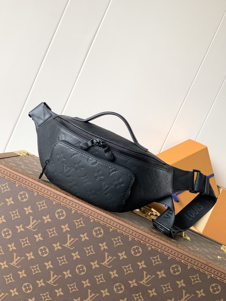 Louis Vuitton Rush Waist Bag M47058 in Black