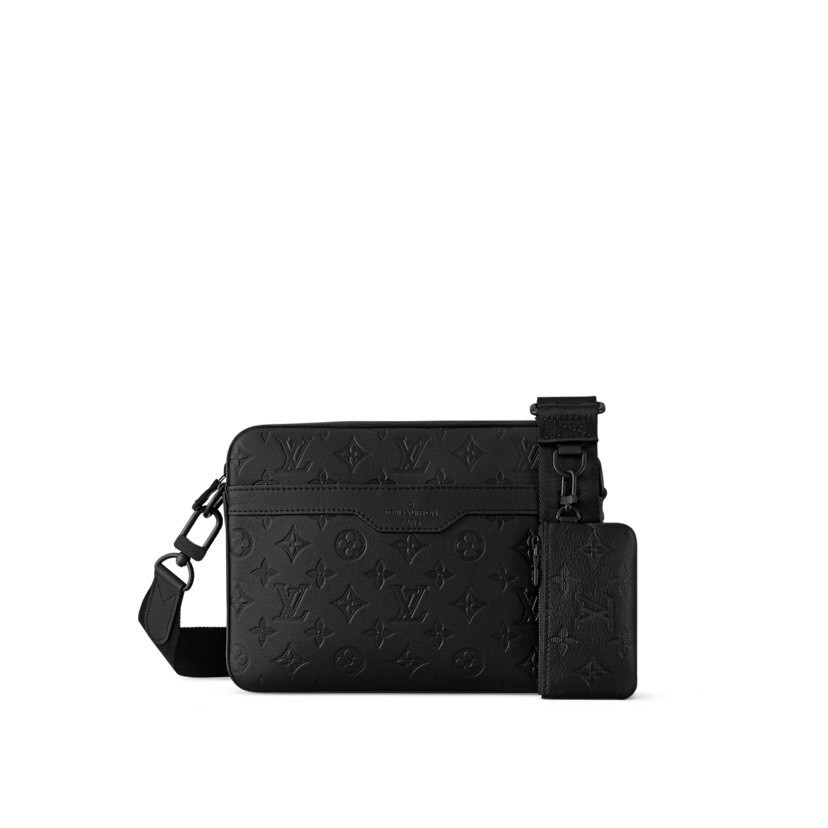 Louis Vuitton Messenger Bag M46602 in Black