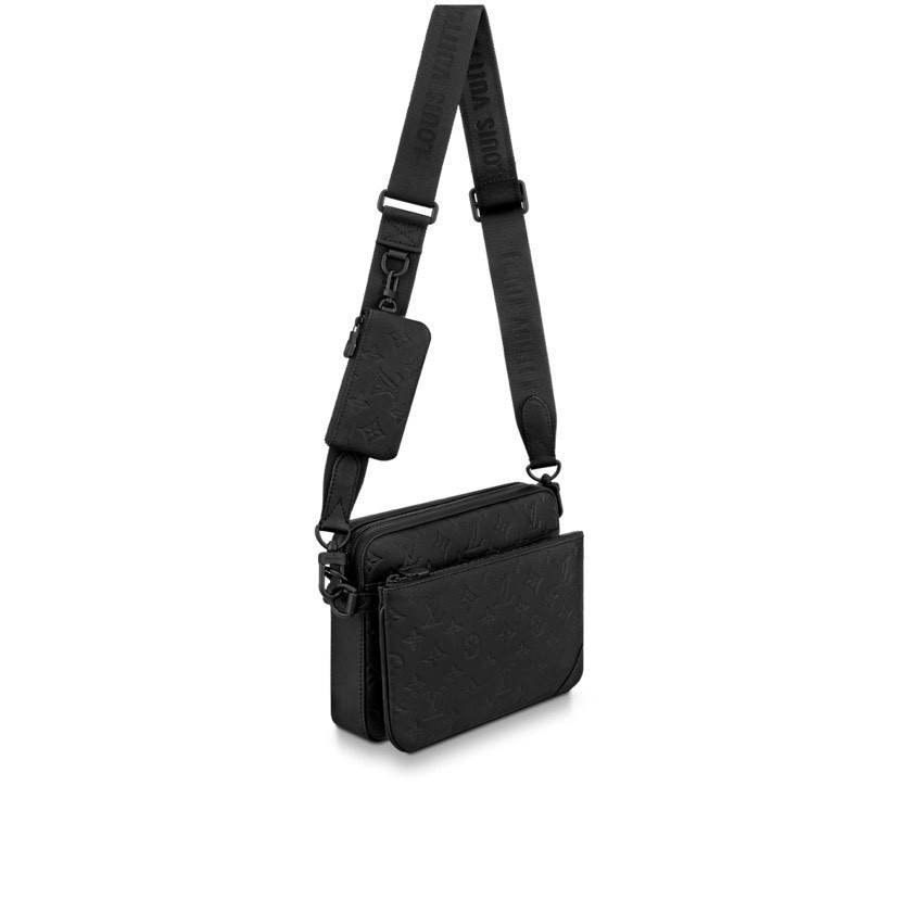 Louis Vuitton Messenger Bag M46602 in Black