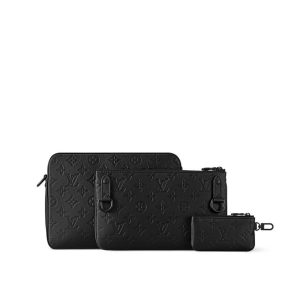 Louis Vuitton Messenger Bag M46602 in Black