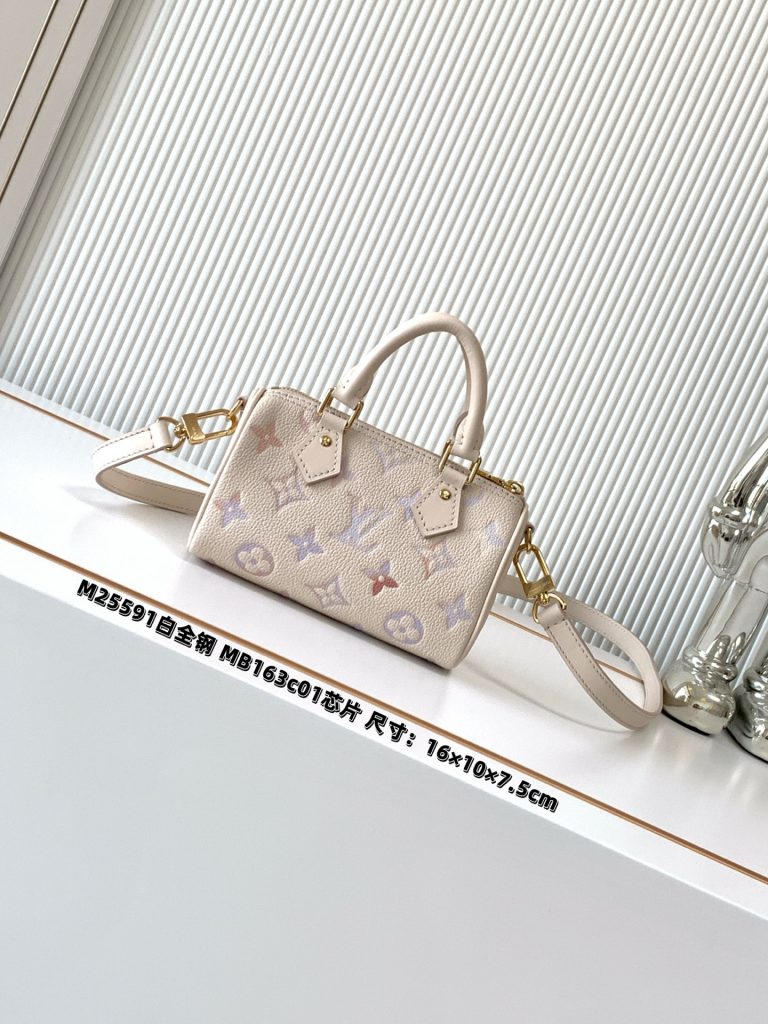 Louis Vuitton Nano Speedy Handbag M25591