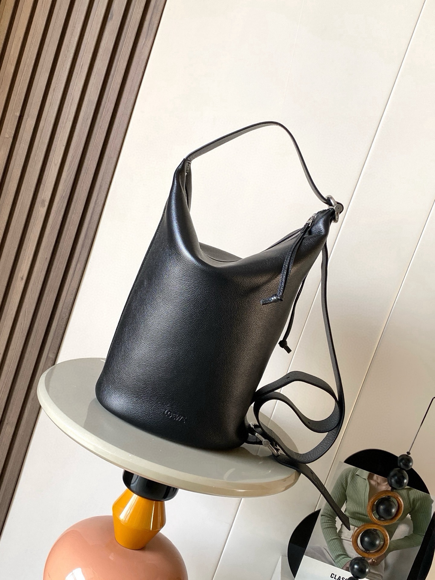 Shoulder Bag 9158 in Black