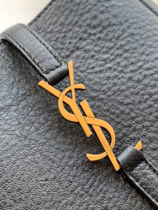 YSL Card Holder 809461 in Black
