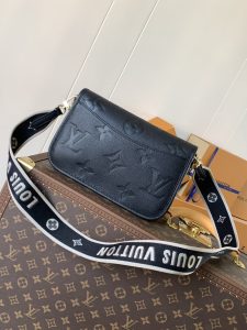 Louis Vuitton Shoulder Bag M47161 in Black