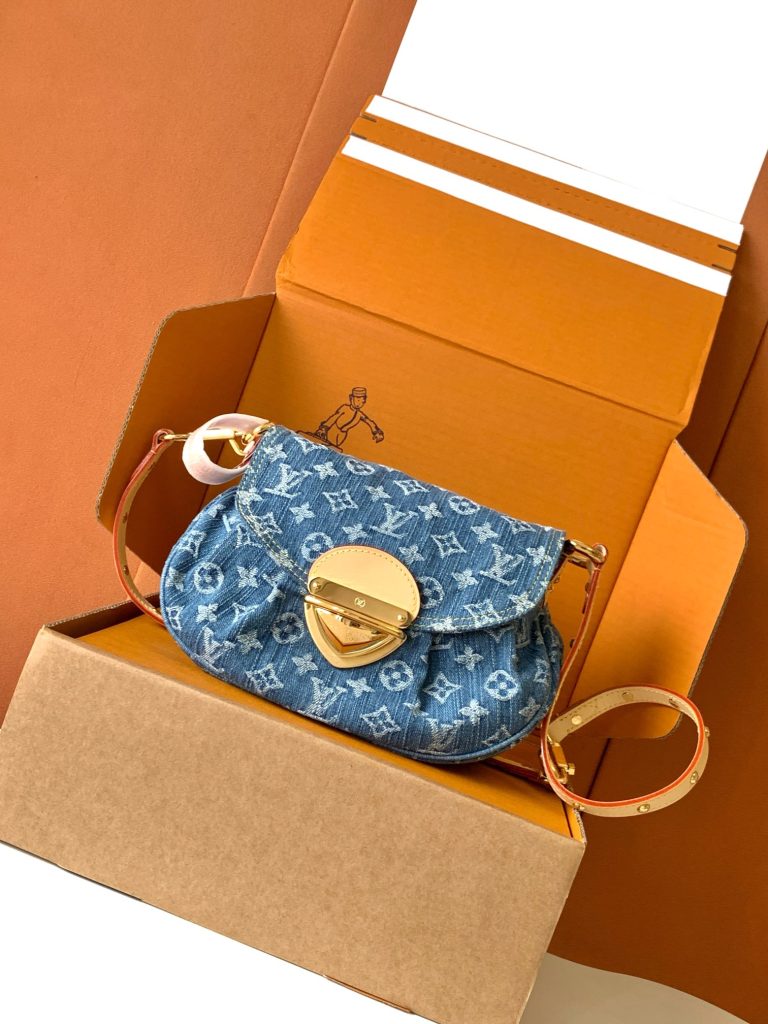 Louis Vuitton Sunset Vib Handbag M46829 in Denim