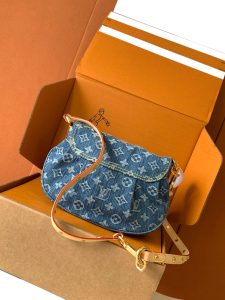 Louis Vuitton Sunset Vib Handbag M46829 in Denim